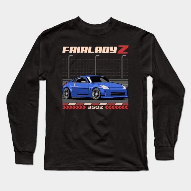 Nissan 350Z JDM Long Sleeve T-Shirt by squealtires